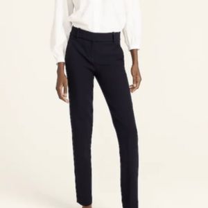 J Crew Cameron full length pant in black, size 6. 4 season pant